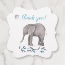 Extravaganter viereckiger Elefant Baby Dusche Lieb