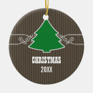 Extravaganter Weihnachtsbaum Wirbel Ornament