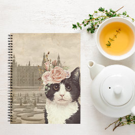 Extravagantes Cat & The Castle Bullet Journal Notizbuch