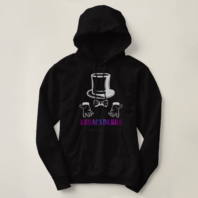 Extravagantes Dress Magician Abracadabra Wizard Ko Hoodie (Design vorne)