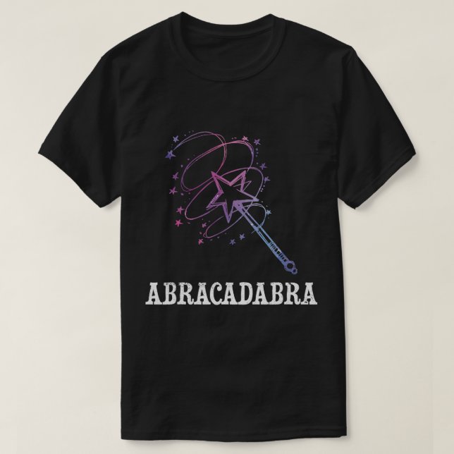 Extravagantes Dress Magician Abracadabra Wizard Ko T-Shirt (Design vorne)
