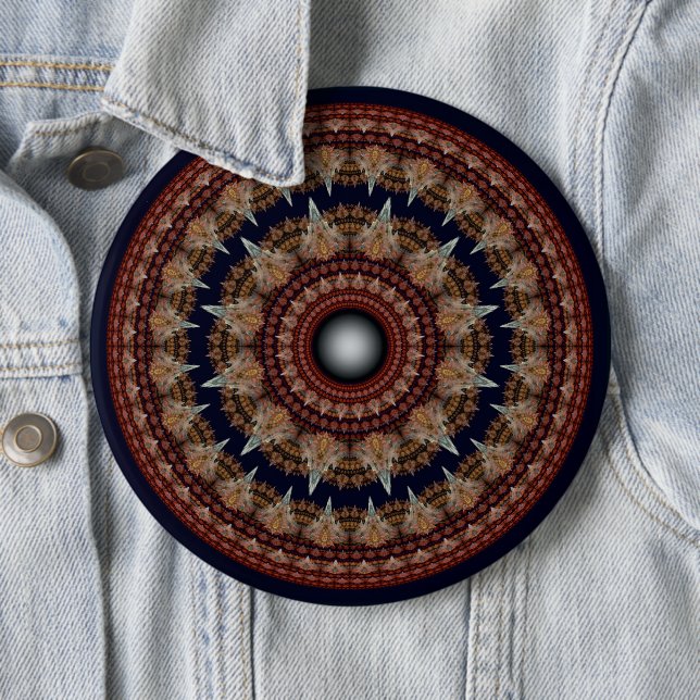 Extravagantes Fraktal Button (Beispiel)