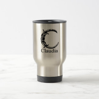 Extravagantes Monogramm: Claudia Reisebecher