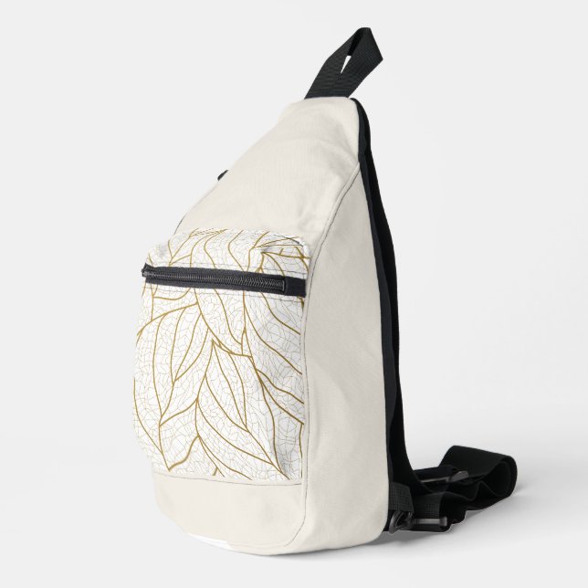 extravagantes Muster Crossbody Bag (Rechte Ecke)