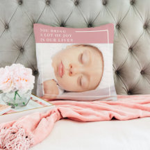 Extravagantes Niedliches Baby-Foto | Rosa und Weiß