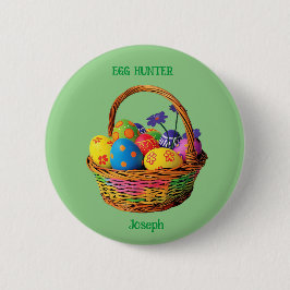 Extravagantes Ostereier-Jagderlebnis Button
