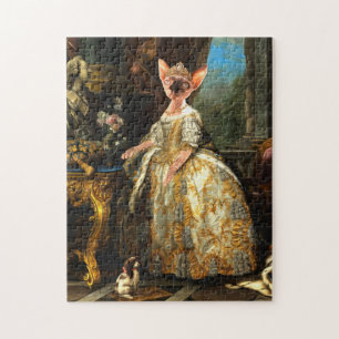 Extravagantes Portrait der Königin der Renaissanc
