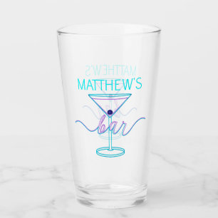 Extravagantes Script Spaß-Farben Spaß-Bar Glas