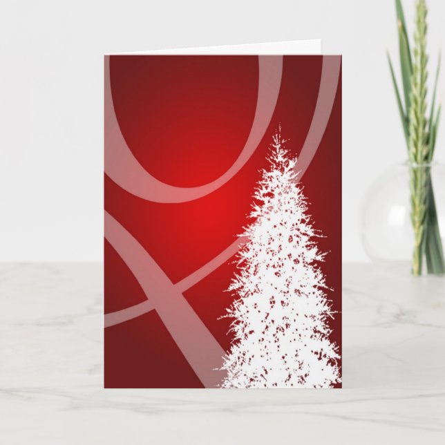 Extravagantes Swirl Baum Weihnachten Weihnachten D (Vorderseite)