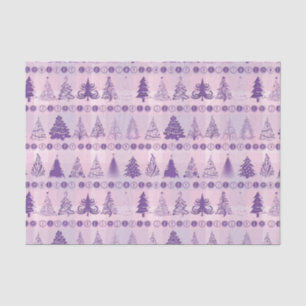Extravagantes Weihnachtsbaum - rosa Tissue Seidenpapier