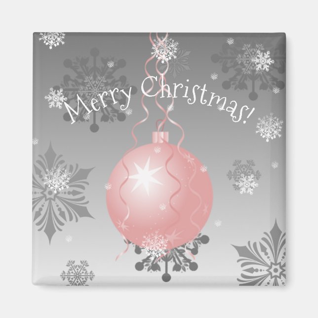 Extravagantes Weihnachtsmagnet Magnet (Vorne)