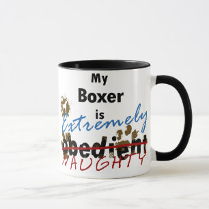 Extrem frecher Boxer Tasse