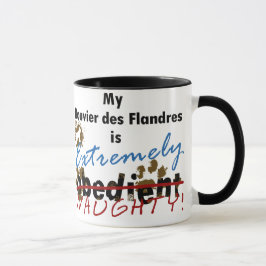 Extrem freches Bouvier DES Flandres Tasse