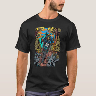 Extrem Full Send Mountain Bike Trail für Radsport T-Shirt