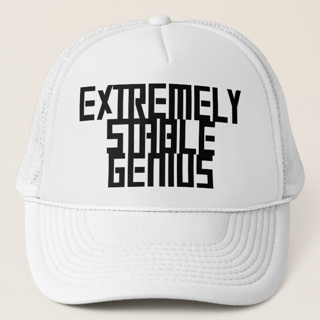 Extrem stabiler Genius Truckerkappe (Vorderseite)