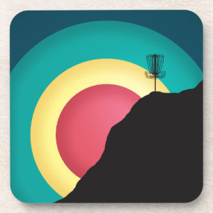 Extreme Disk Golf Getränkeuntersetzer