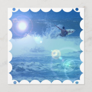 Extreme Einladung zum Surfen