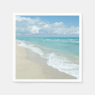 Extreme Entspannungssicht am Strand Serviette