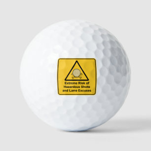Extreme Gefahr von gefährlichen Shots Golf Balls Golfball