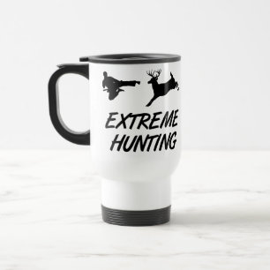 Extreme Jagd-Karate-Tritt-Rotwild Reisebecher