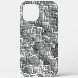 Extreme Overlay von grau geprägten Quadraten Case-Mate iPhone Hülle