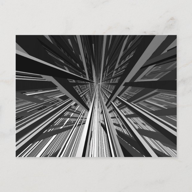 Extreme Perspektive Postkarte (Vorderseite)