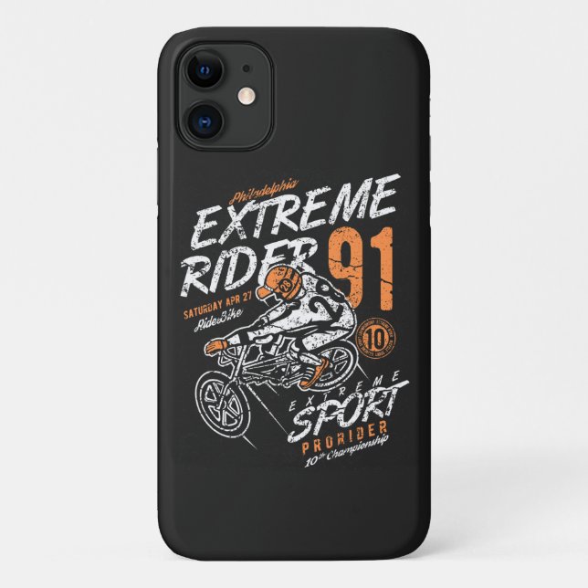 Extreme Rider Pro Rider BMX Case-Mate iPhone Hülle (Rückseite)