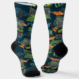 Extreme Tokyo Street Racing Pattern Socken