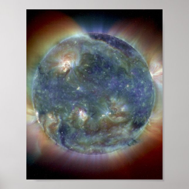 Extreme Ultraviolet Sun NASA Poster (Vorne)