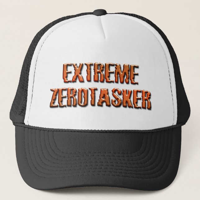 Extreme Zerotasker Truckerkappe (Vorderseite)