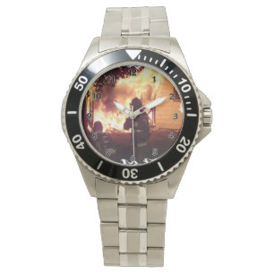 Extremer Feuerwehrmann Armbanduhr