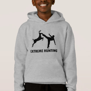 Extremer Jagd-Rotwild-Karate-Tritt Hoodie