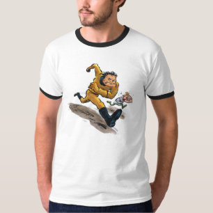 Extremer Mann u. geisteskranker Junge T-Shirt
