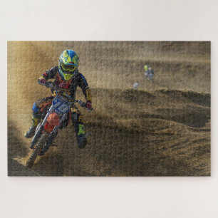 Extremer Motocross-Motorrad-Motorsport-Bike