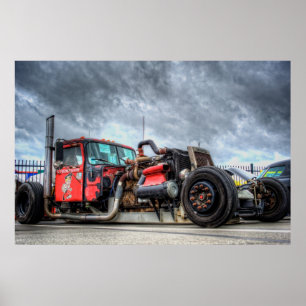 Extremer Ratten-LKW Poster
