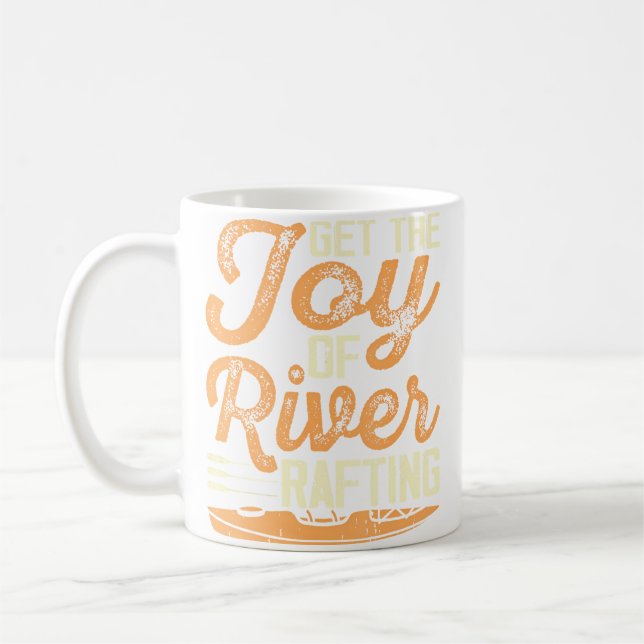 Extremer Whitewater-Rafting-Nervenkitzel Kaffeetasse (Links)