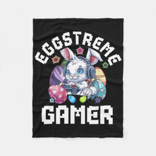 Extremes Gamer-Oster-Videospiel-Shirt für Kinder B Fleecedecke