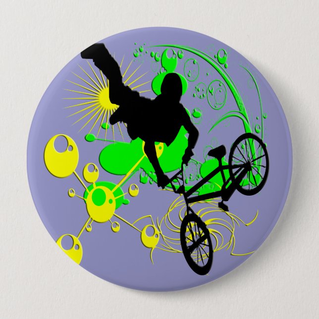 Extremes Radfahren Button (Vorderseite)