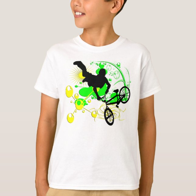 Extremes Radfahren T-Shirt (Vorderseite)