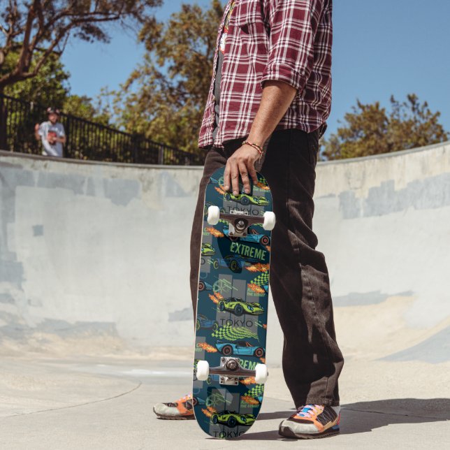 Extremes Tokio-Straßenrenn-Muster Skateboard (Außenbereich 2)