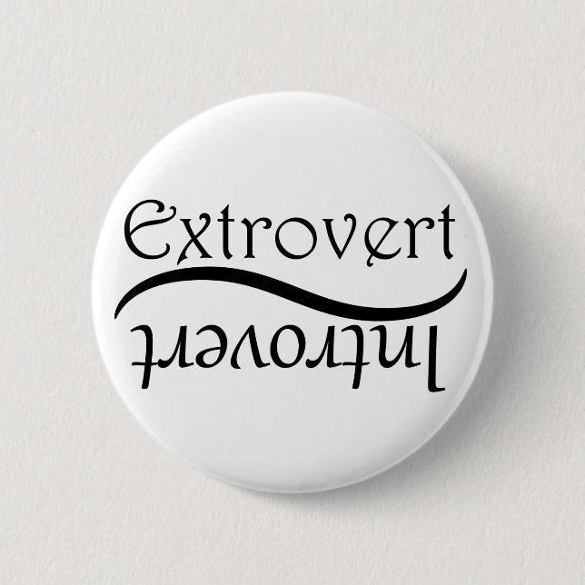 Extrovert-Introvert Button (Vorderseite)