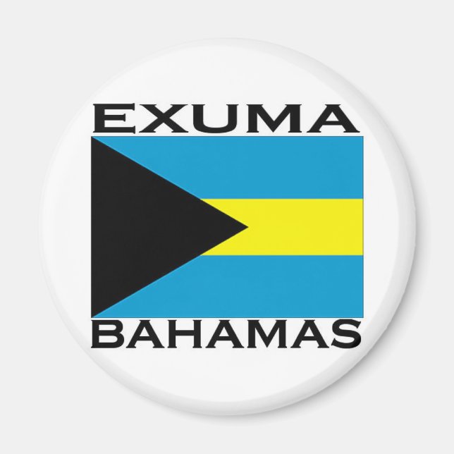 Exuma, Bahamas Magnet (Vorne)