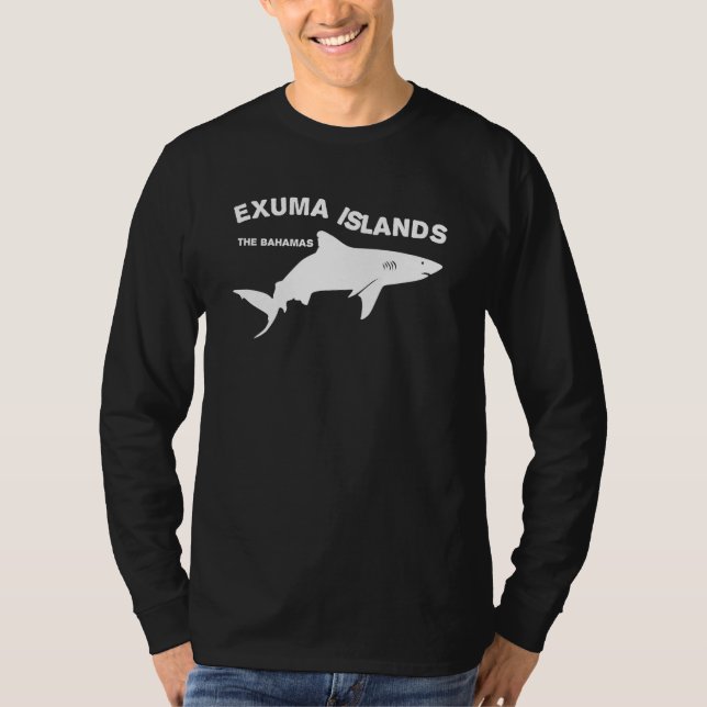 Exuma Islands - Bahamas Shark Diving T-Shirt (Devant)