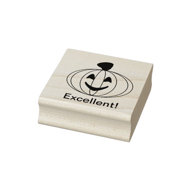 Exzellenter Kürbis Gummistempel (Stempel)