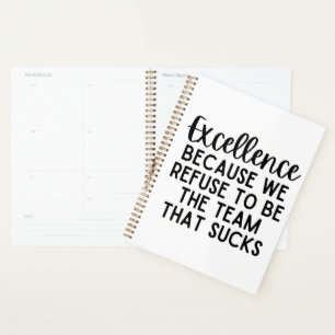 Exzellenz Beursache We weigert sich, Planer