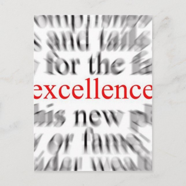 Exzellenz Postkarte (Vorderseite)