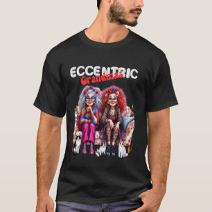 Exzentrische einzigartige Großmütter und ihre Katz T-Shirt