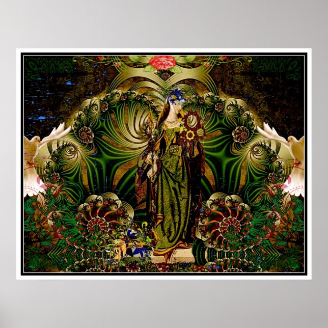 Eyasha, Göttin des Friedens und der Ruhe Poster (Vorne)