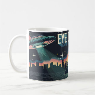 EYCONCUR ALIEN PYRAMID POWER Kaffee Tasse