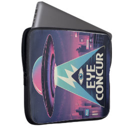 EYCONCUR ALIEN PYRAMID POWER Laptop Sleeve